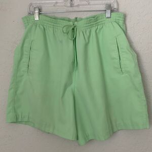Paradise Bay Misses Green Shorts Size M